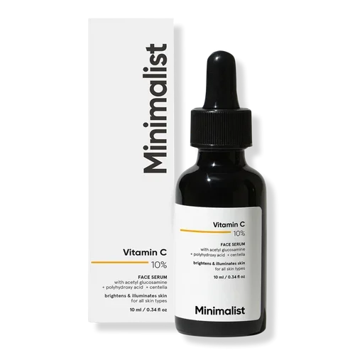 Vitamin C 10% Brightening Face Serum for Glowing Skin