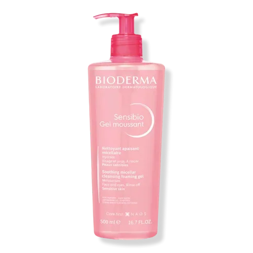 Sensibio Foaming Gel Face Cleanser for Sensitive Skin